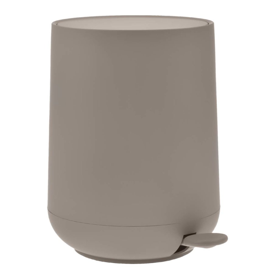 F&R Grau Pedaleimer Nova Taupe 5L, Abfalleimer, - Bild 4