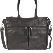Bear Design Shopper Damen Leder Notebookfach Callisto...