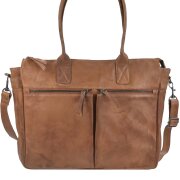 Bear Design Shopper Damen Leder mit Notebookfach Callisto...