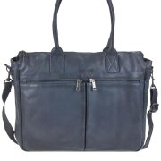 Bear Design Shopper Damen Leder Notebookfach Callisto...