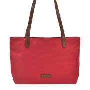 Greenburry Shopper lange Tragegriffe Diana – Nylon rot