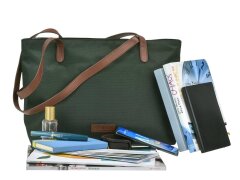 Greenburry Shopper lange Tragegriffe Diana – Nylon...
