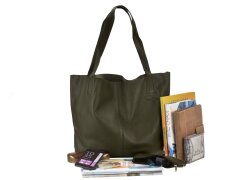 Greenburry Shopper Carmen aus Nappaleder inkl. Bag-in-Bag...