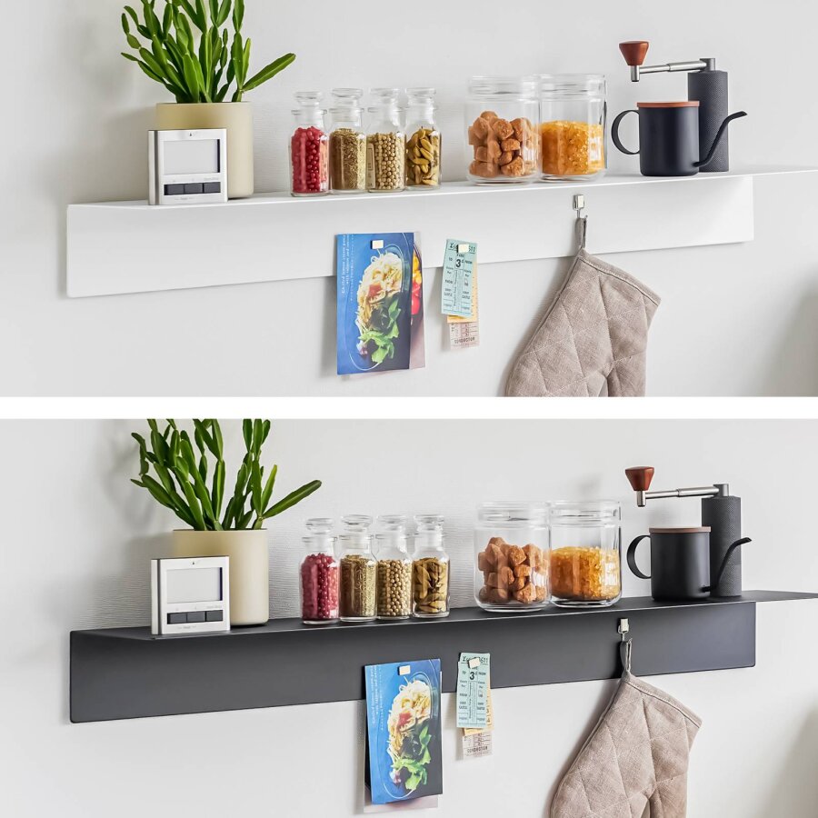 Wandregal minimalistische Wandaufbewahrung Tower – Metall