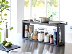 tischschoner meterware Dicker en.casa Badregal, Tølløse Badezimmerregal