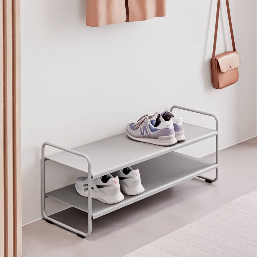 Zone Denmark Schuhregal 2 Ebenen flach