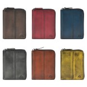 Greenburry Geldbörse Leder 10x13cm mit...