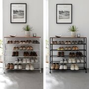 Yamazaki Schuhregal auf Rollen 91x87x26cm 5 Reihen mit...