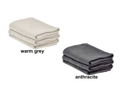 Geschirr-Spültücher 3er Set mikroplastikfrei Baumwolle 27x27cm