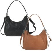 Handtasche Leder 30x27cm "Fiorentina" Hobo Bag