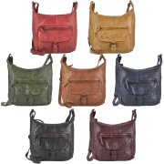 Bear Design Schultertasche Damen Anna Cow Lavato –...