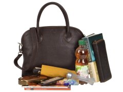 Sonnenleder Shopper edles kompaktes Format Roma T –...