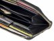 Portemonnaie Leder 19x10cm mit 12 Kartenf&auml;chern &quot;Classic Premium&quot; schwarz