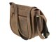 Jagdtasche Leder 30x25cm &quot;Vintage&quot; antikbraun