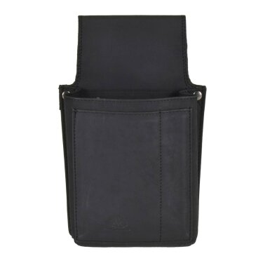 Kellnertasche Gastro-Holster Leder schwarz 14x22
