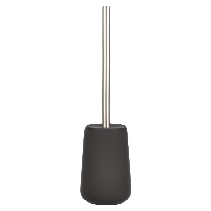Zone Toilettenbürste Nova Porzellan 10X37cm | Denmark Matt Soft-Touch Black Klobürste Wc-Bürste Abgedeckter Behälter Austauschbarer Bürstenkopf. - Bild 5