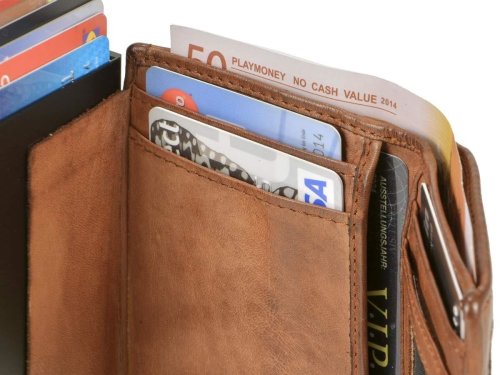 Bear Karten Portemonnaie mit Münzfach  