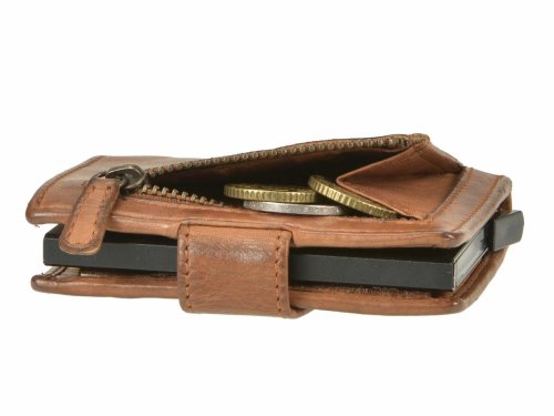 Bear Karten Portemonnaie mit Münzfach 