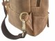 Crossbody Bag Leder 20x32cm &quot;Vintage&quot; antikbraun