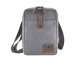 Crossbody Bag Hanf 19x26cm &quot;Vintage Hemp&quot; grau