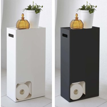 Toilettenpapier-Spender 23x48x12cm für bis zu 8 Rollen "Tower"