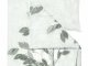 Bettw&auml;sche 135x200cm skandinavisch &quot;Botanicals&quot; Oatgrass jade green (wei&szlig; gr&uuml;n)