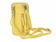 Handytasche zum Umh&auml;ngen Leder "Nappa" gelb
