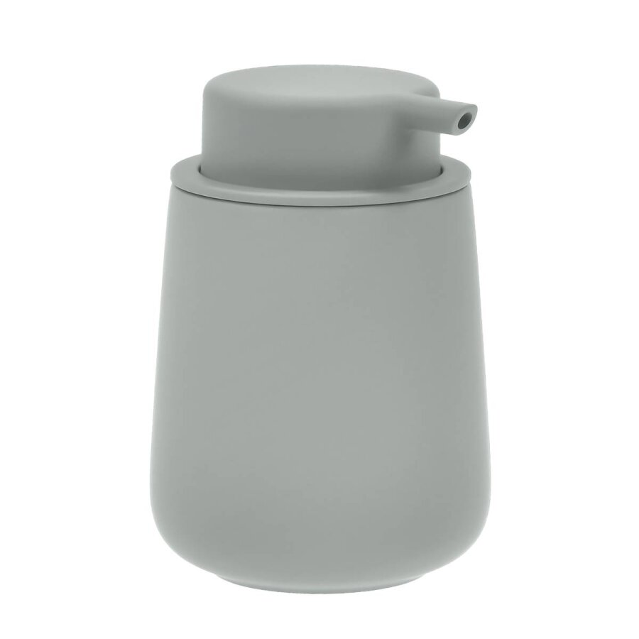 Zone Seifenspender Nova One Porzellan 250Ml 8X12cm | Denmark Matt Soft-Touch Matcha Green Seifendosierer Pumpseifenspender Für Bad Und Küche.