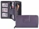 Portemonnaie Leder 17x10cm Fotob&ouml;rse &quot;Fashion&quot; violet