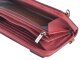 Handytasche Leder zum Umh&auml;ngen mit Geldb&ouml;rse &quot;Sophie&quot; rot mit cognac