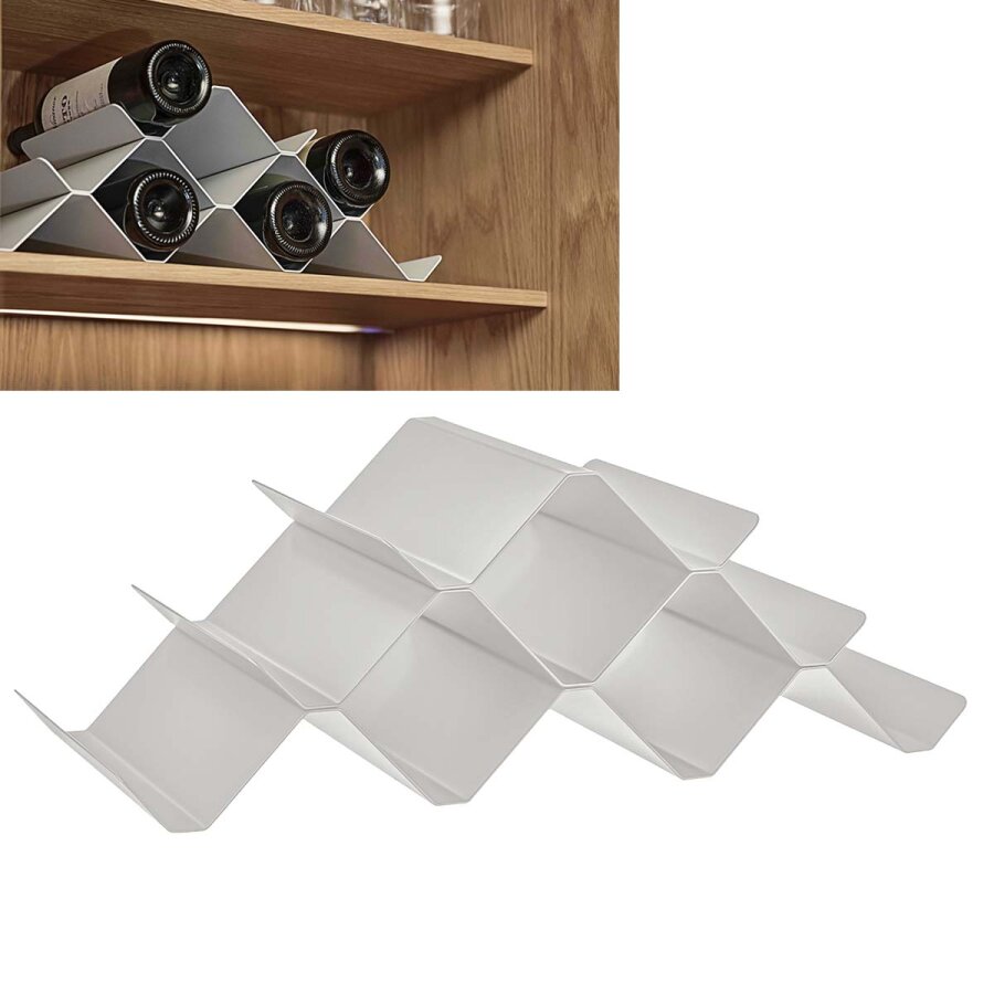 Zone Denmark Grau Weinregal, Rocks (9 Flaschen, 51.30 X 16.90 X 20 Cm) - Image 3