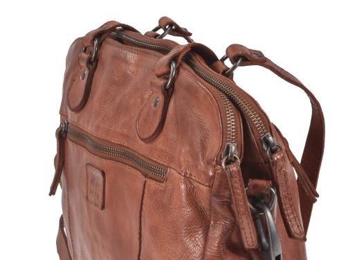 Bear Umhängetasche Shopper Damen Leder 33x25cm 