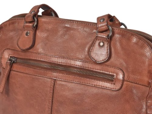 Bear Umhängetasche Shopper Damen Leder 33x25cm  