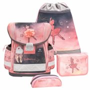 Schulranzen-Set CLASSY 4tlg Ballerina Black Pink