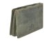 Magic Wallet Portemonnaie Leder 10x7cm mit M&uuml;nzfach &quot;Vintage&quot; bottle green